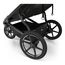 Thule Urban Glide 3 Double - běžecký dvojitý kočárek pro dvojčata s magnetickou přezkou, Rodzaj wózka: bliźniaczy, Kolor materiału: Black, 6 zdjęcie
