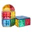 Cleverclixx magnetická stavebnice Curved Dome Pack Intense 47 ks, 9 zdjęcie