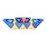 Cleverclixx magnetická stavebnice Mini Tiles Pack Pastel 28 ks, 7 zdjęcie