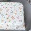 Waldin bambusová dětská přikrývka 135x100 Candy Cute White, Rozmiar: 135x100, Kolor: White, 3 zdjęcie
