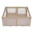 Lionelo ohrádka Florence Easy Fold Beige Sand, Rodzaj: Easy Fold, Kolor: Beige Sand, 4 zdjęcie
