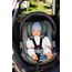 BeSafe Go Beyond² - autosedačka pro miminka s ležící polohou (40-87 cm | 0-13 kg | 0-18 měsíců), Baza: bez bazy, Kolor: Meadow Green SoftBreeze, 9 zdjęcie