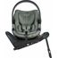 BeSafe Go Beyond² z bazą Beyond - rozkładany fotelik samochodowy dla niemowląt  (40 - 87 cm | 0 - 13 kg | 0 - 18 miesięcy), Baza: Beyond Base, Kolor: Meadow Green SoftBreeze