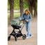 BeSafe Go Beyond² z bazą Beyond - rozkładany fotelik samochodowy dla niemowląt  (40 - 87 cm | 0 - 13 kg | 0 - 18 miesięcy), Baza: Beyond Base, Kolor: Meadow Green SoftBreeze, 9 zdjęcie