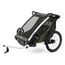 Thule Chariot Lite 2 - cyklovozík pro dvě děti, Rodzaj wózka: dla dwójki dzieci, Kolor materiału: Vintage Green