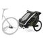 Thule Chariot Lite 2 - cyklovozík pro dvě děti, Rodzaj wózka: dla dwójki dzieci, Kolor materiału: Vintage Green, 4 zdjęcie