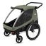 Thule Courier přívěsný vozík za kolo pro jedno nebo dvě děti s možností nákladního přívěsu, Kolor materiału: Vintage Green, 3 zdjęcie