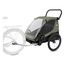 Thule Courier přívěsný vozík za kolo pro jedno nebo dvě děti s možností nákladního přívěsu, Kolor materiału: Vintage Green, 4 zdjęcie