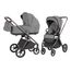 Carrello Ultra kombinovaný kočárek 2v1, Rodzaj wózka: głęboko-spacerowy, Kolor materiału: Metal Grey, 21 zdjęcie