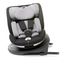 4Baby Vel-Fix - otočná autosedačka multiskupinová (40 - 150 cm | 0 - 36 kg | 0 - 12 let), Kolor: Grey, 9 zdjęcie