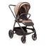 4Baby Foster - wózek spacerowy, Rodzaj wózka: spacerowy, Kolor materiału: Mokka, 4 zdjęcie