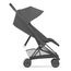 Cybex Coya — kompaktní sportovní kočárek do letadla, Rodzaj wózka: spacerowy, Kolekcja: Comfort, Kolor materiału: Sepia Black, Kolor ramy: Black, 4 zdjęcie