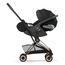 Cybex Coya — kompaktní sportovní kočárek do letadla, Rodzaj wózka: spacerowy, Kolekcja: Comfort, Kolor materiału: Sepia Black, Kolor ramy: Rosegold, 8 zdjęcie