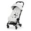 Cybex Coya Style — kompaktní sportovní kočárek do letadla, Rodzaj wózka: spacerowy, Kolekcja: Style, Kolor materiału: Off white, Kolor ramy: Black