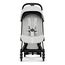 Cybex Coya Style — kompaktní sportovní kočárek do letadla, Rodzaj wózka: spacerowy, Kolekcja: Style, Kolor materiału: Off white, Kolor ramy: Black, 4 zdjęcie