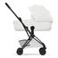 Cybex Coya Style — kompaktní sportovní kočárek do letadla, Rodzaj wózka: spacerowy, Kolekcja: Style, Kolor materiału: Off white, Kolor ramy: Black, 10 zdjęcie