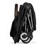Cybex Coya Style — kompaktní sportovní kočárek do letadla, Rodzaj wózka: spacerowy, Kolekcja: Style, Kolor materiału: Sepia Black, Kolor ramy: Silver, 8 zdjęcie