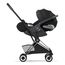 Cybex Coya Style — kompaktní sportovní kočárek do letadla, Rodzaj wózka: spacerowy, Kolekcja: Style, Kolor materiału: Sepia Black, Kolor ramy: Silver, 9 zdjęcie