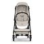 Cybex Melio Carbon — kočárek 2v1 hluboký sportovní na karbonové rámu, Rodzaj wózka: głęboko-spacerowy, Kolor materiału: Dune Grey, 14 zdjęcie