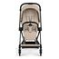 Cybex Mios 5.0 2w1 Black Cozy Beige, Rodzaj wózka: głęboko-spacerowy, Kolekcja: Comfort, Kolor materiału: Cozy Beige, Kolor ramy: Black, 5 zdjęcie