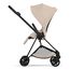 Cybex Mios 5.0 2w1 Black Cozy Beige, Rodzaj wózka: głęboko-spacerowy, Kolekcja: Comfort, Kolor materiału: Cozy Beige, Kolor ramy: Black, 7 zdjęcie