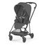 Cybex Mios 5.0 2w1 Black Cozy Beige, Rodzaj wózka: głęboko-spacerowy, Kolekcja: Comfort, Kolor materiału: Sepia Black, Kolor ramy: Black, 4 zdjęcie