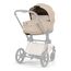 Cybex Priam 5.0/ePriam 5.0 Style sklápěcí korba, Kolekcja: Style, Kolor materiału: Cozy Beige, 5 zdjęcie