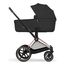 Cybex Priam 5.0 — kočárek 2v1 hluboký sportovní, Rodzaj wózka: głęboko-spacerowy, Kolekcja: Comfort, Kolor materiału: Sepia Black, Kolor ramy: Rosegold, 19 zdjęcie