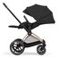Cybex Priam 5.0 — kočárek 2v1 hluboký sportovní, Rodzaj wózka: głęboko-spacerowy, Kolekcja: Comfort, Kolor materiału: Sepia Black, Kolor ramy: Rosegold, 22 zdjęcie