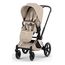 Cybex Priam 5.0/ePriam 5.0 Style potah sedačky sportovního kočárku, Kolekcja: Style, Kolor materiału: Cozy Beige, 5 zdjęcie