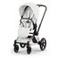 Cybex Priam 5.0/ePriam 5.0 Style potah sedačky sportovního kočárku, Kolekcja: Style, Kolor materiału: Off white, 5 zdjęcie
