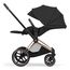 Cybex Priam 5.0/ePriam 5.0 Style potah sedačky sportovního kočárku, Kolekcja: Style, Kolor materiału: Sepia Black, 7 zdjęcie