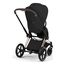Cybex Priam 5.0/ePriam 5.0 Style potah sedačky sportovního kočárku, Kolekcja: Style, Kolor materiału: Sepia Black, 10 zdjęcie
