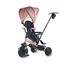 QPlay Elite Platinum tříkolka Pink, Kolor: Pink, 6 zdjęcie