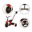 QPlay Elite Pro tříkolka Red, Kolor: Red, 4 zdjęcie