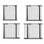 Milly Mally Guardy 104 cm Safety Gate with Extensions Black, Rozmiar: 104 cm, Kolor: Black, image , 11 image