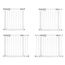 Milly Mally Guardy 104 cm Safety Gate with Extensions White, Rozmiar: 104 cm, Kolor: White, image , 11 image