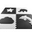 Milly Mally Jolly 2x2 pěnová podložka puzzle Grey, Kolor: Grey, Rozmiar/wiek dziecka: 2x2, 7 zdjęcie