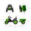 Milly Mally Farmer Tractor elektrické vozítko s přívěsem Green, Kolor: Green, 8 zdjęcie