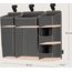 Lionelo Sidepocket Cot Organiser Large Grey, Rozmiar: L, Kolor: Grey, image , 9 image
