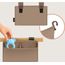 Lionelo Sidepocket organizér na postýlku Small Beige, Rozmiar: S, Kolor: Beige, 5 zdjęcie