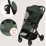 Lionelo Tansi - sportovní kočárek, Kolor materiału: Green Emerald, 9 zdjęcie