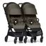 Bumprider Connect Mini — sportovní kočárek s magnetickým spojovacím systémem, Kolor materiału: Forest Green, 10 zdjęcie