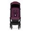 Bumprider Connect Mini — sportovní kočárek s magnetickým spojovacím systémem, Kolor materiału: Italian Plum, 6 zdjęcie
