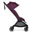 Bumprider Connect Mini — sportovní kočárek s magnetickým spojovacím systémem, Kolor materiału: Italian Plum, 7 zdjęcie