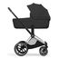 Cybex Priam 5 2w1 Style City Grey - Chrome Brown, Rodzaj wózka: głęboko-spacerowy, Kolekcja: Style, Kolor materiału: Sepia Black, Kolor ramy: Chrome Brown, 4 zdjęcie