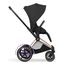 Cybex ePriam 5 2w1 Style City Grey - Chrome Brown, Rodzaj wózka: głęboko-spacerowy, Kolekcja: Style, Kolor materiału: Sepia Black, Kolor ramy: Rosegold, 22 zdjęcie