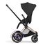 Cybex ePriam 5 2w1 Style City Grey - Chrome Brown, Rodzaj wózka: głęboko-spacerowy, Kolekcja: Style, Kolor materiału: Sepia Black, Kolor ramy: Rosegold, 23 zdjęcie