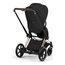 Cybex ePriam 5 2w1 Style City Grey - Chrome Brown, Rodzaj wózka: głęboko-spacerowy, Kolekcja: Style, Kolor materiału: Sepia Black, Kolor ramy: Rosegold, 25 zdjęcie