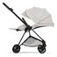 Cybex Mios 5.0 Style  - wózek spacerowy, Rodzaj wózka: spacerowy, Kolekcja: Style, Kolor materiału: City Grey, Kolor ramy: Matt Black, 5 zdjęcie